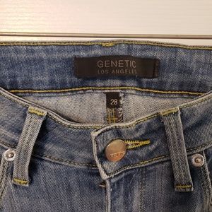 Genetic medium wash denim jeans